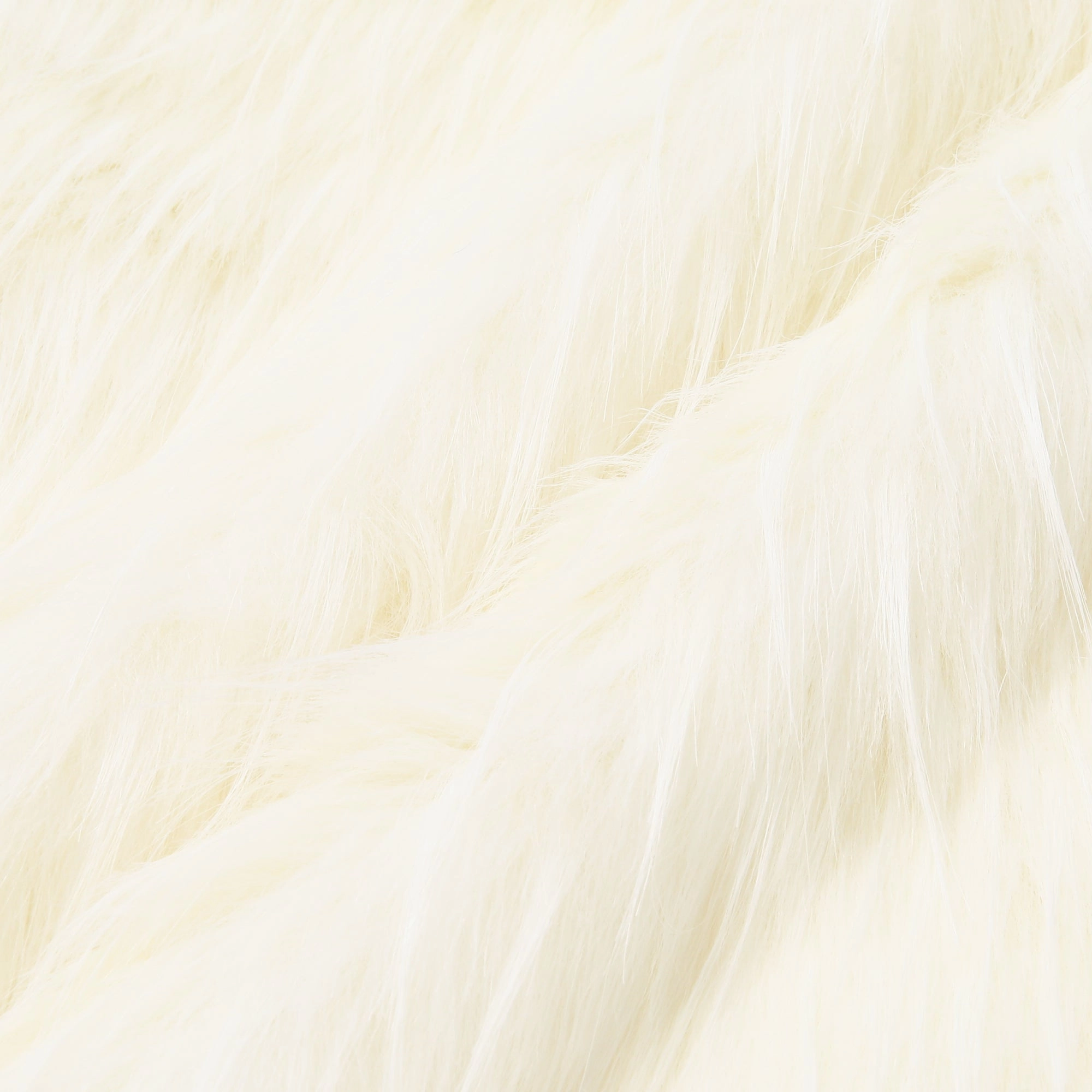 Fur H Cushion Cover 450 X 450 White