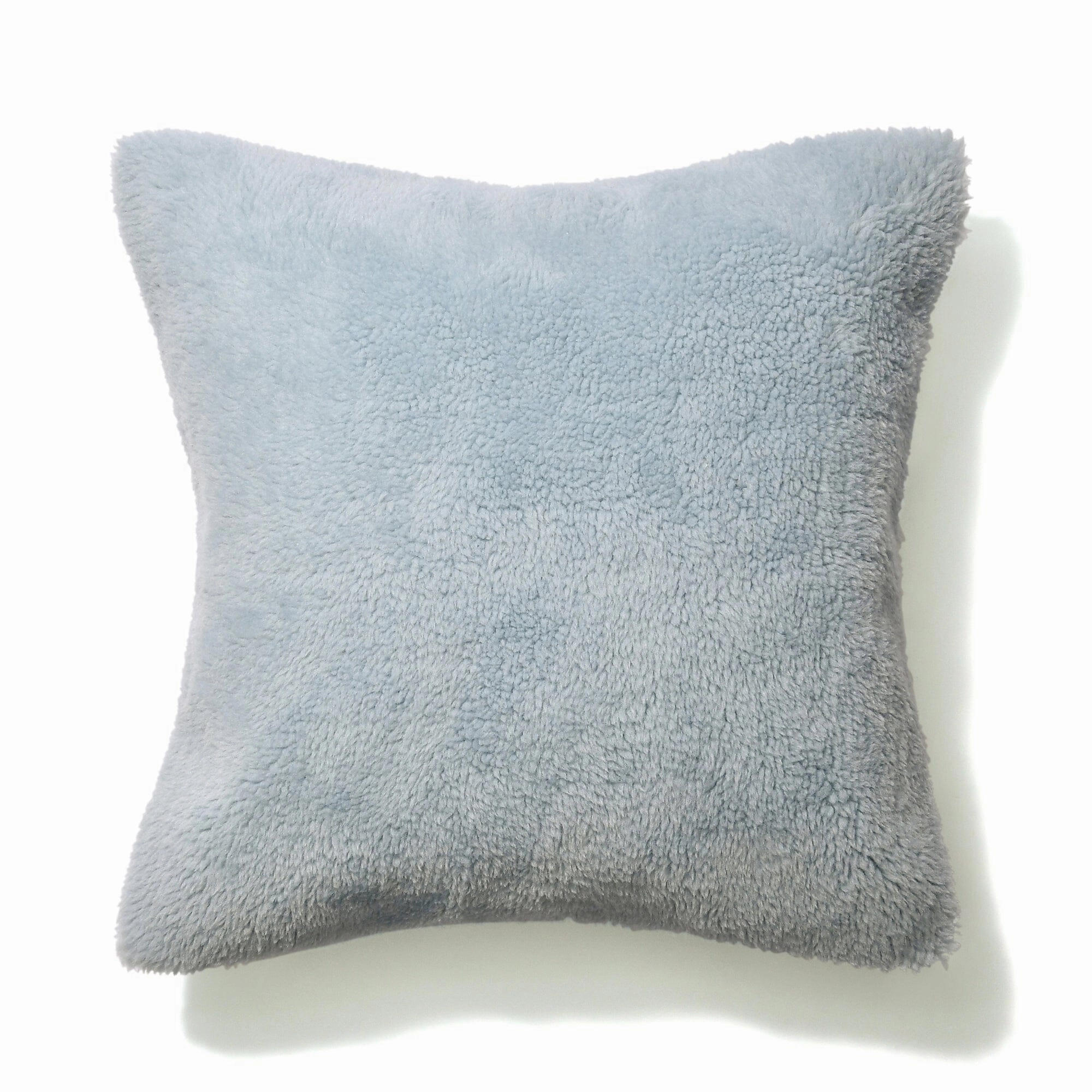Fur W Cushion Cover 450 X 450 Light Bluebedding sets ,throw blankets 