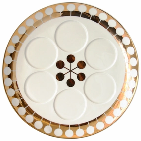 Futura Seder Platehandmade ceramic dinnerware set