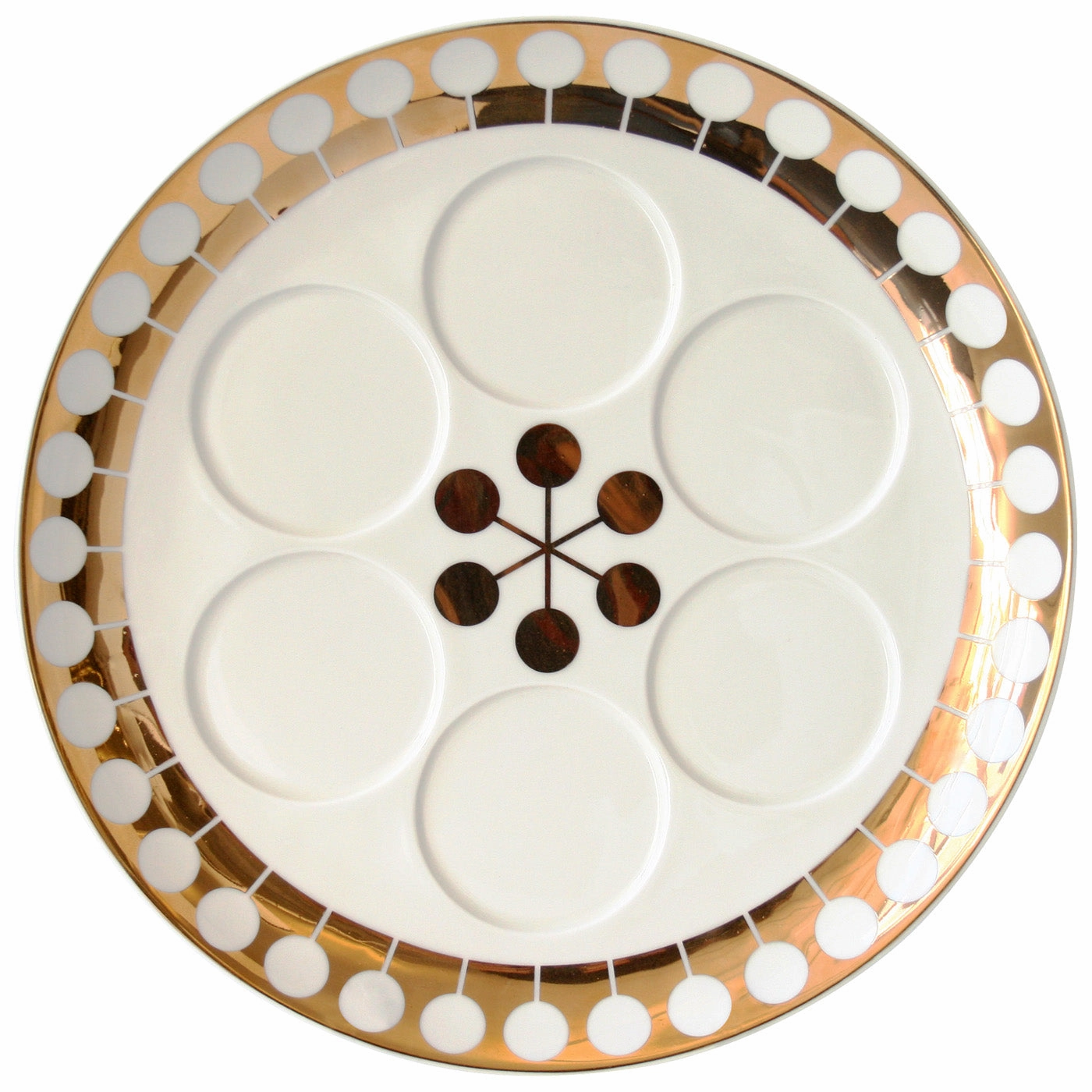 Futura Seder Platehandmade ceramic dinnerware set