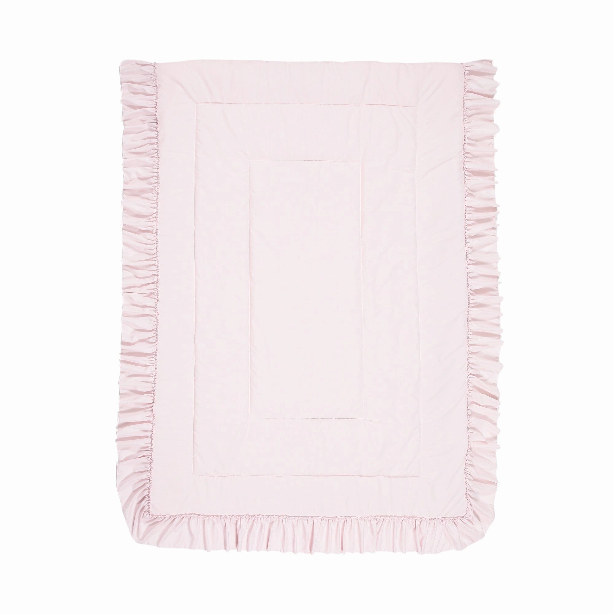 Fuwaro Cooling Quilt Frill Double Pink