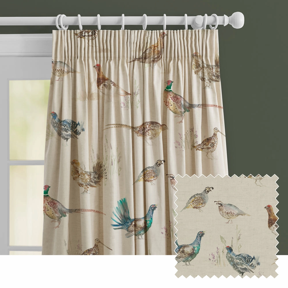 Game Birds Printed Made to Measure Curtains Linenbedding sets ,throw blankets 