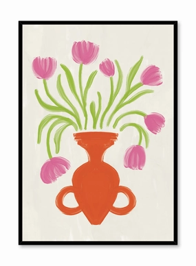 Garden Jewels in Pink, Posterpop culture themed posters