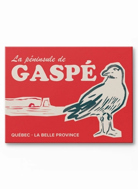 Gaspesian Seagull, Canvasindoor decorative canvas print