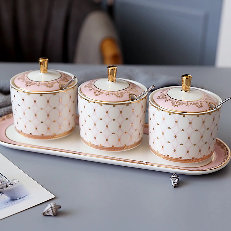 Gatsby Elegant Modern Condiment Jars