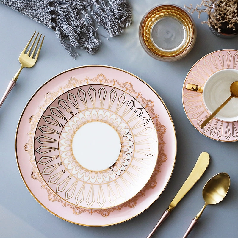 Gatsby Elegant Modern Dessert and Dinner Platesmodern kitchen decor ,kitchen dinner set ,dinnerware 