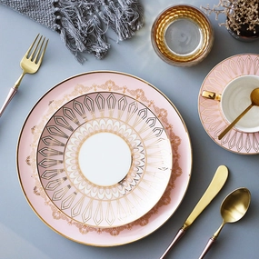 Gatsby Elegant Modern Dessert and Dinner Platesmodern kitchen decor ,kitchen dinner set ,dinnerware 