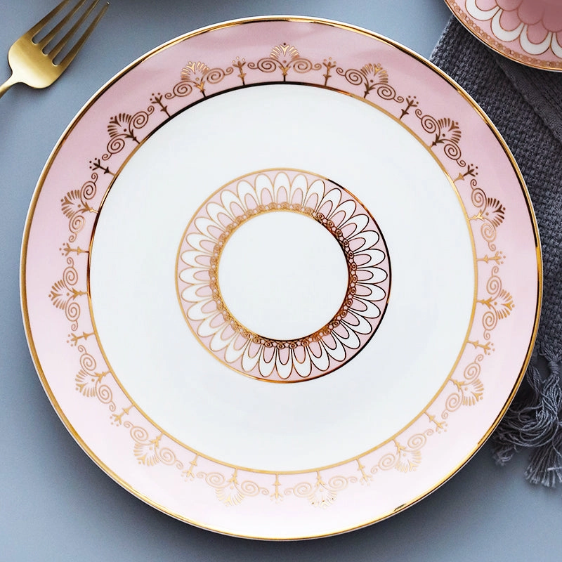 Gatsby Elegant Modern Dessert and Dinner Plates