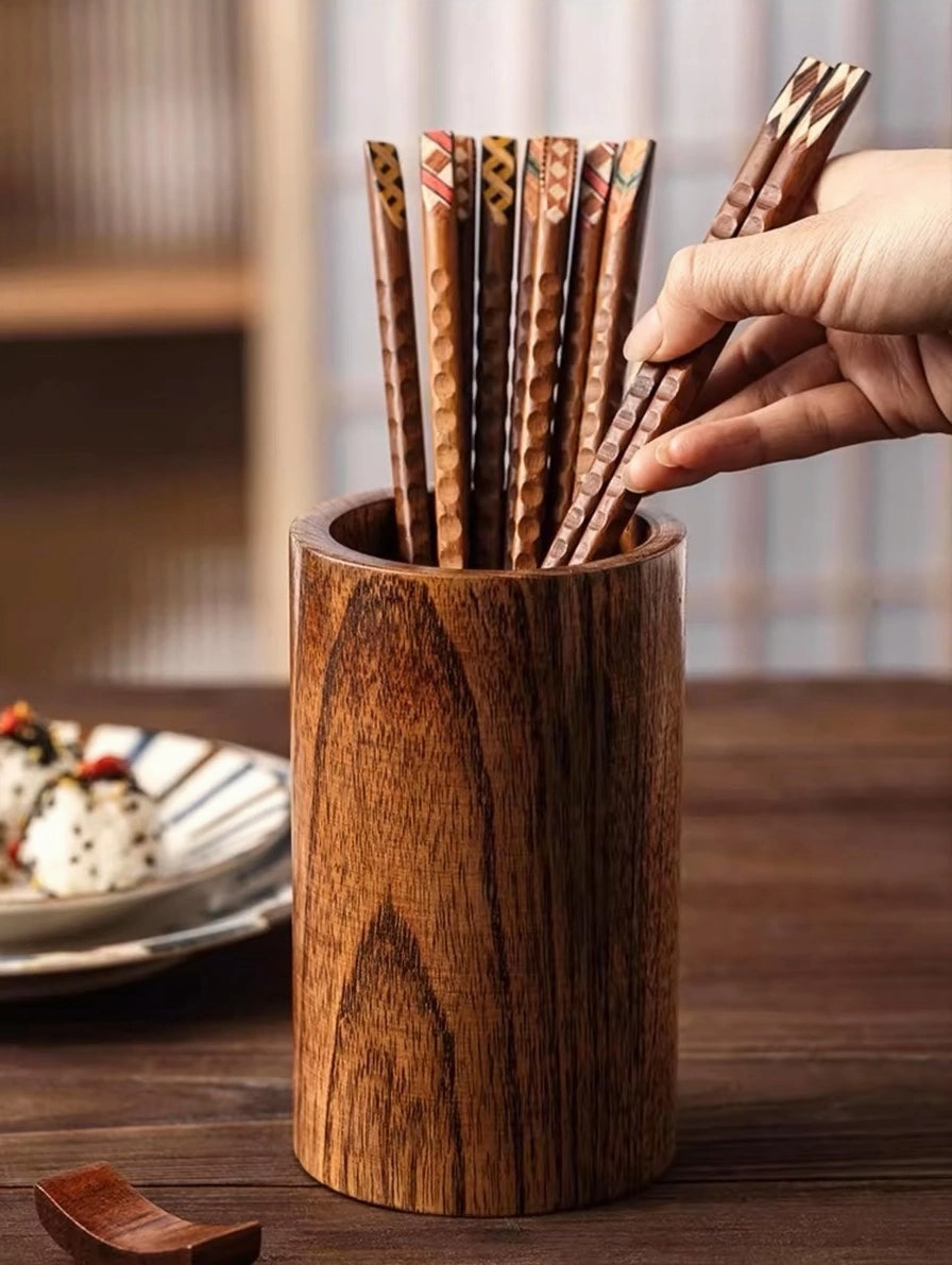 Geometry Japanese Style Wooden Chopsticks