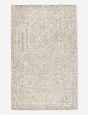 Geraldine Handwoven Rugmodern color block patchwork rug