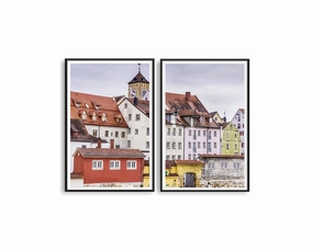 Germany Set Includes Two Printsmodern abstract painting decor