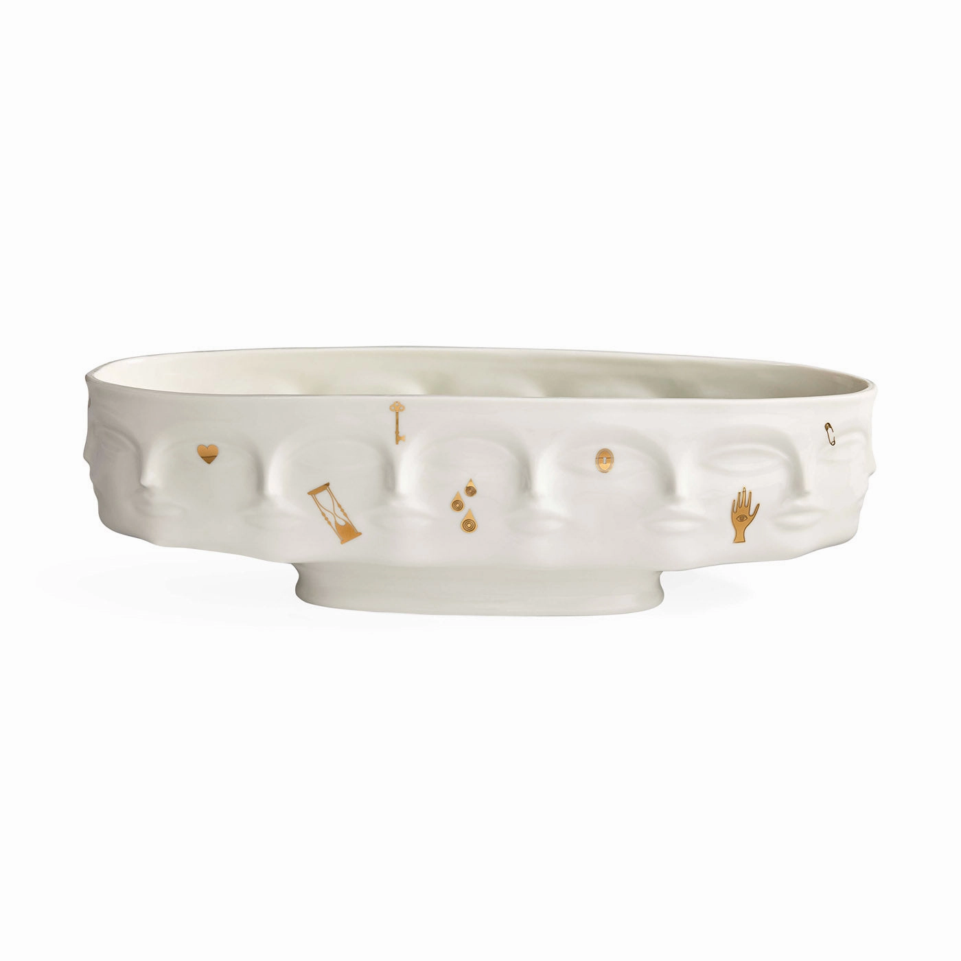 Gilded Dora Maar Long Bowl