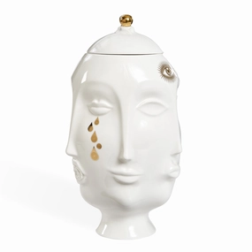 Gilded Frida Urnnordic minimalist vase