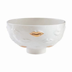 Gilded Gala Bowlhandmade ceramic dinnerware set