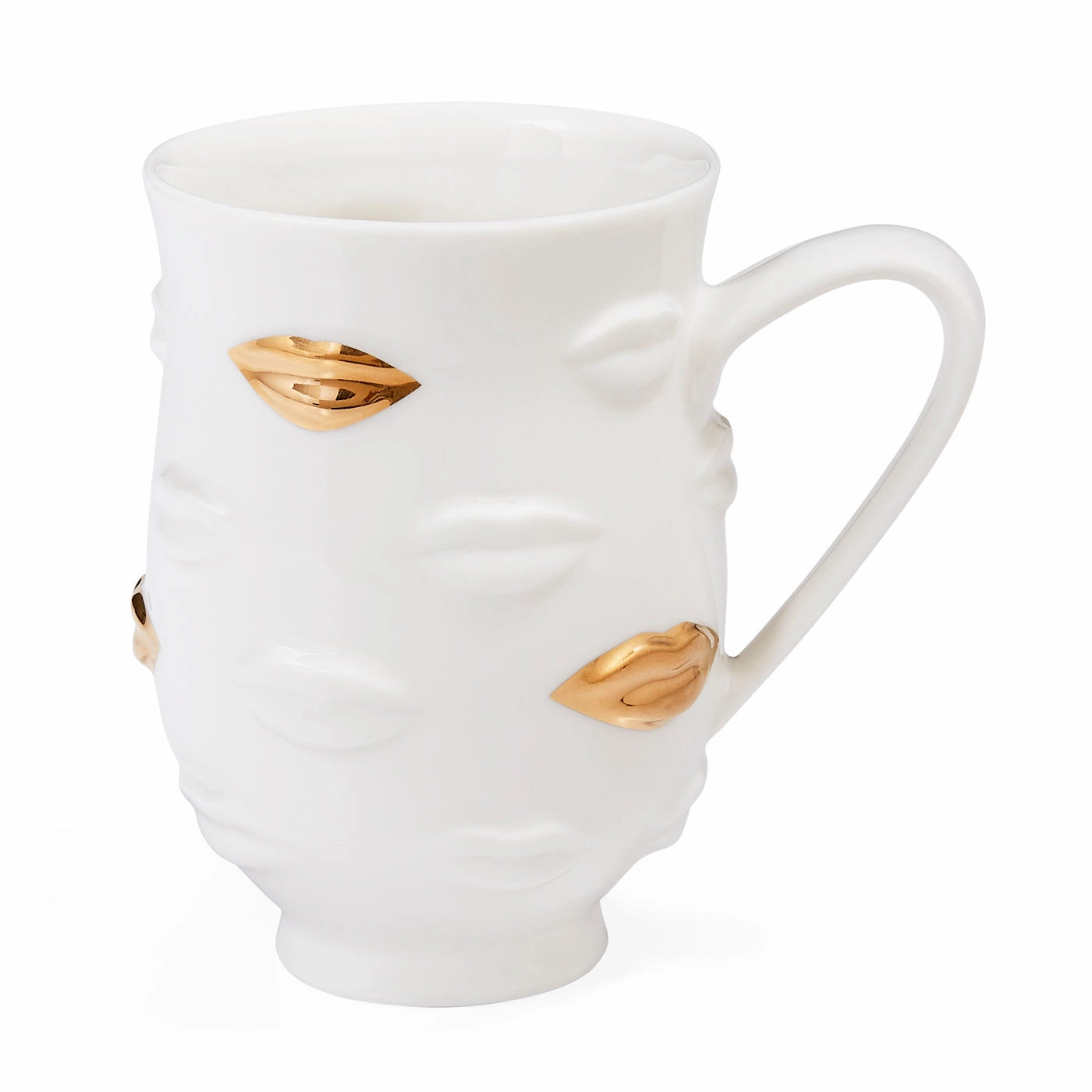 Gilded Gala Mughandmade ceramic dinnerware set