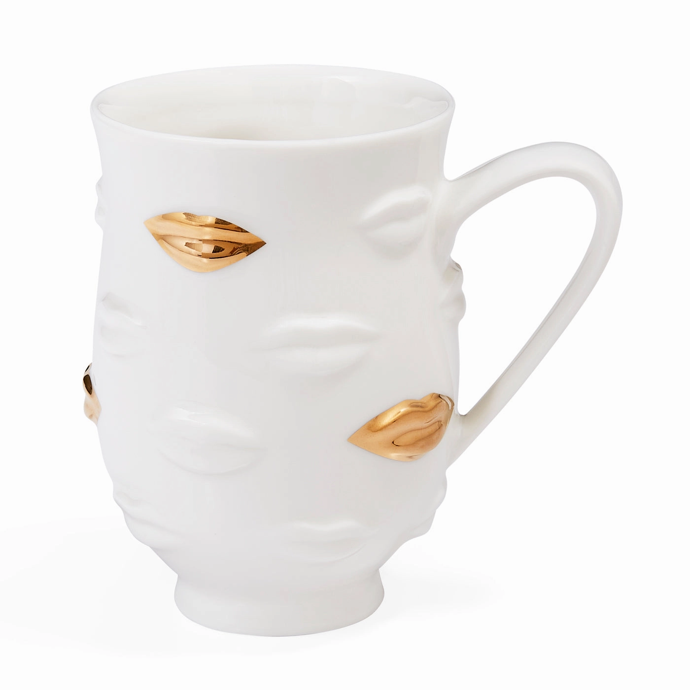 Gilded Gala Mughandmade ceramic dinnerware set