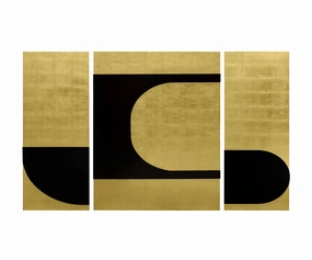 Gilded Silhouettes Wall Artnordic style wall decor