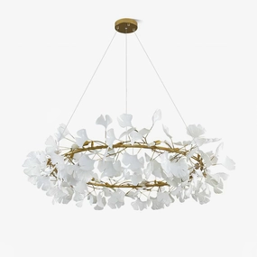 Gingko Chandelier Orustic chandelier,bedroom chandelier 