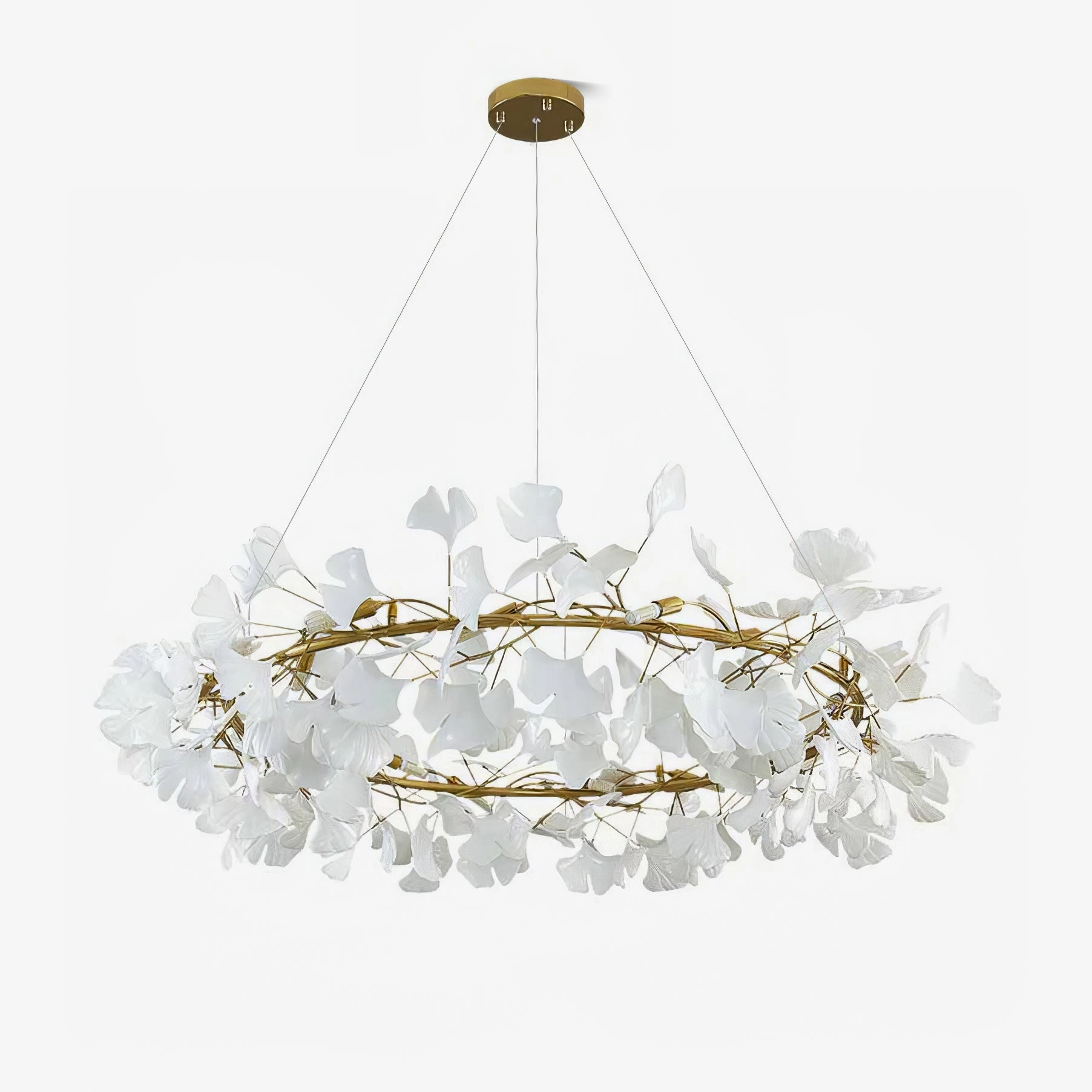 Gingko Chandelier Orustic chandelier,bedroom chandelier 