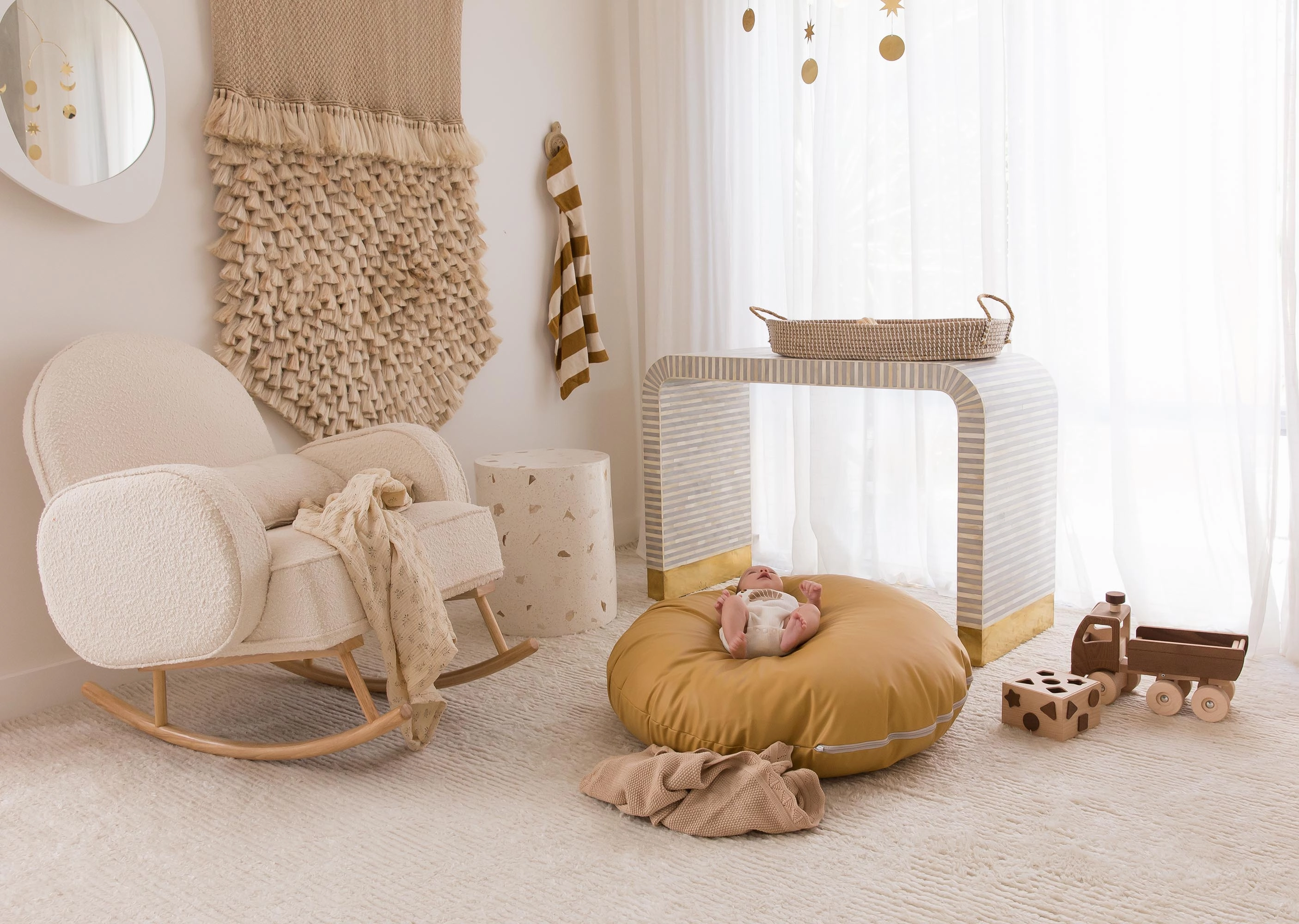 Ginta Luxe Ivory PET Cut Pile Rug *NO RETURNS UNLESS FAULTY