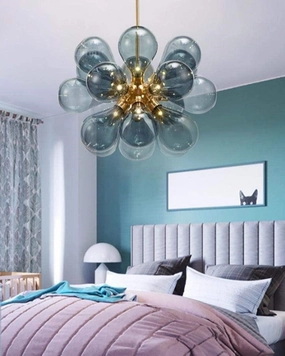 Glass Blossom Bubble Chandeliermodern wall lamp,smart wall lamp
