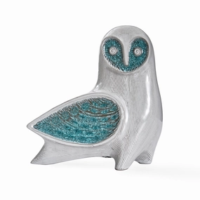 Glass Menagerie Barn Owlhandmade ceramic dinnerware set