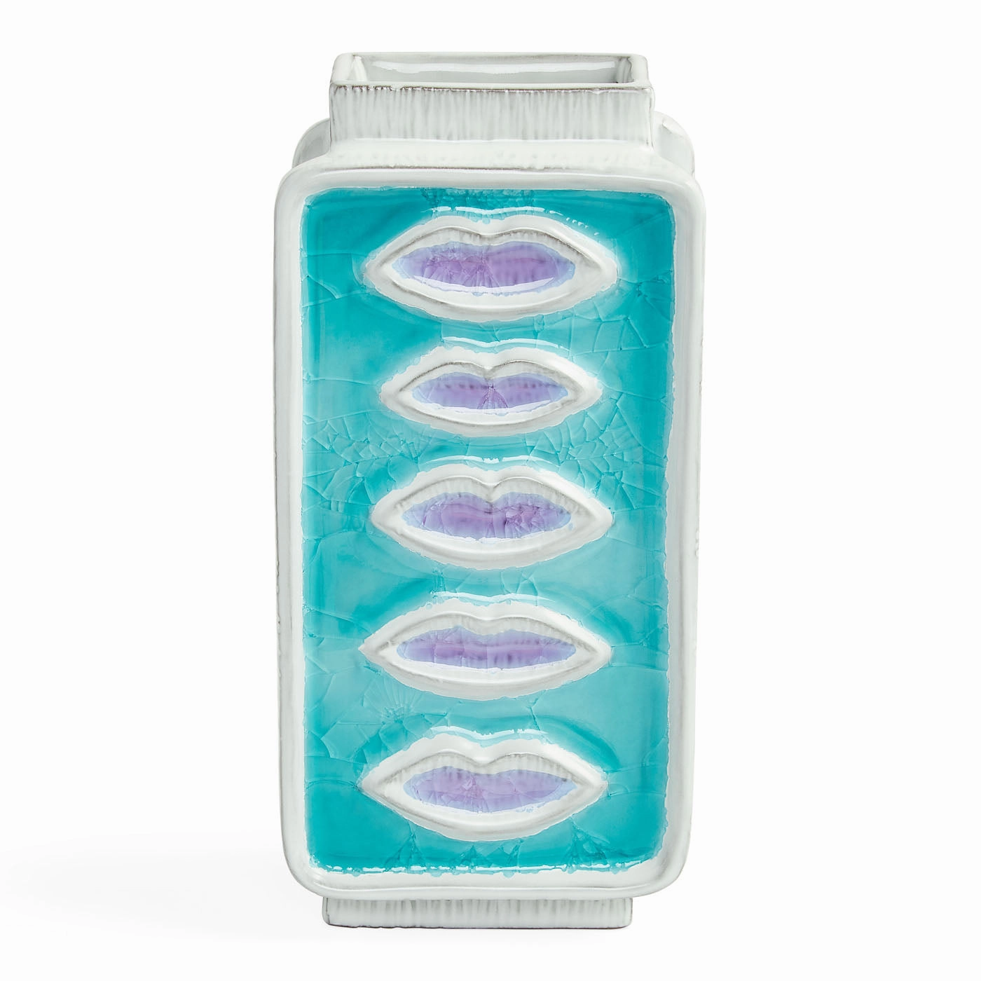 Glass Menagerie Lips Vasehandmade ceramic dinnerware set