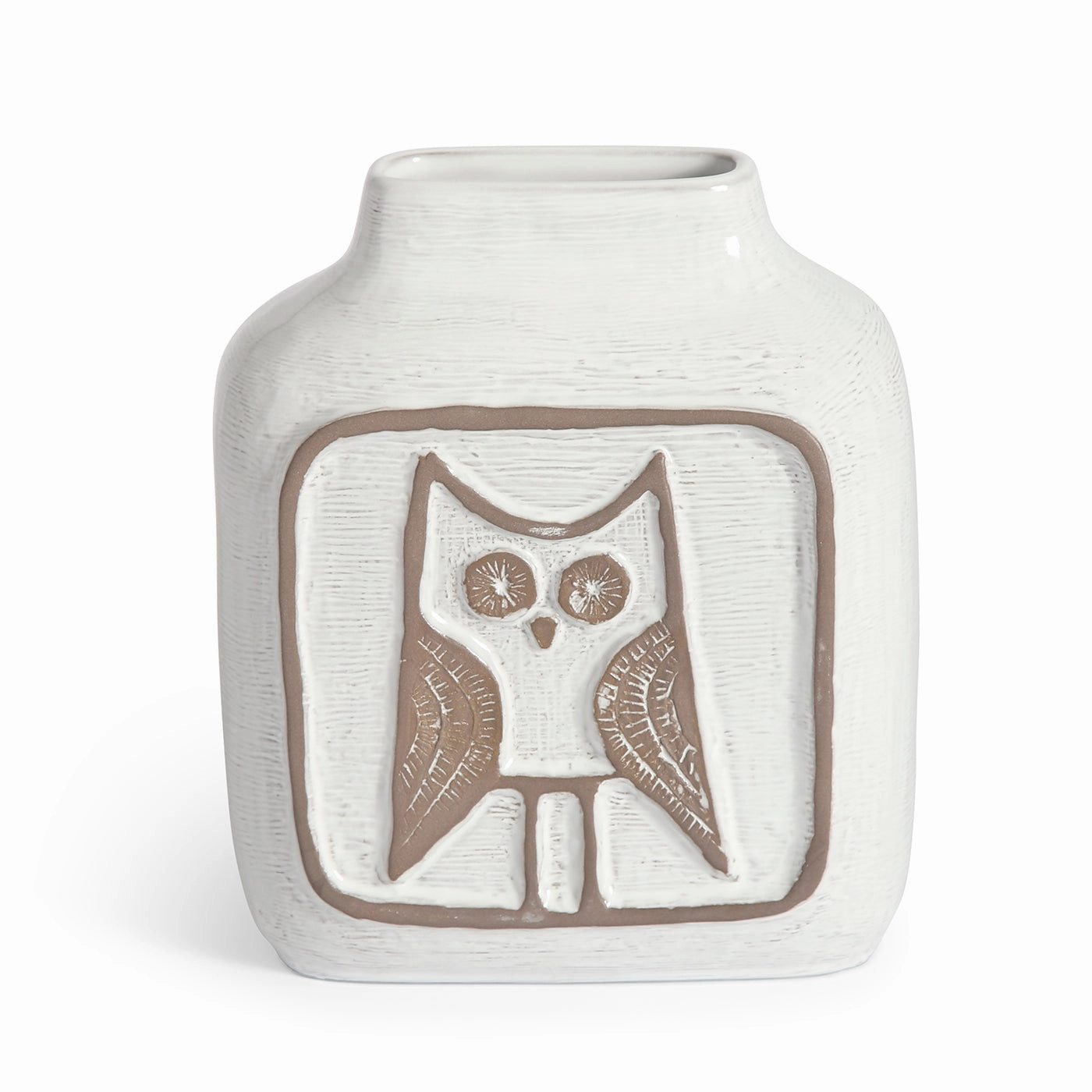 Glass Menagerie Owl Vase