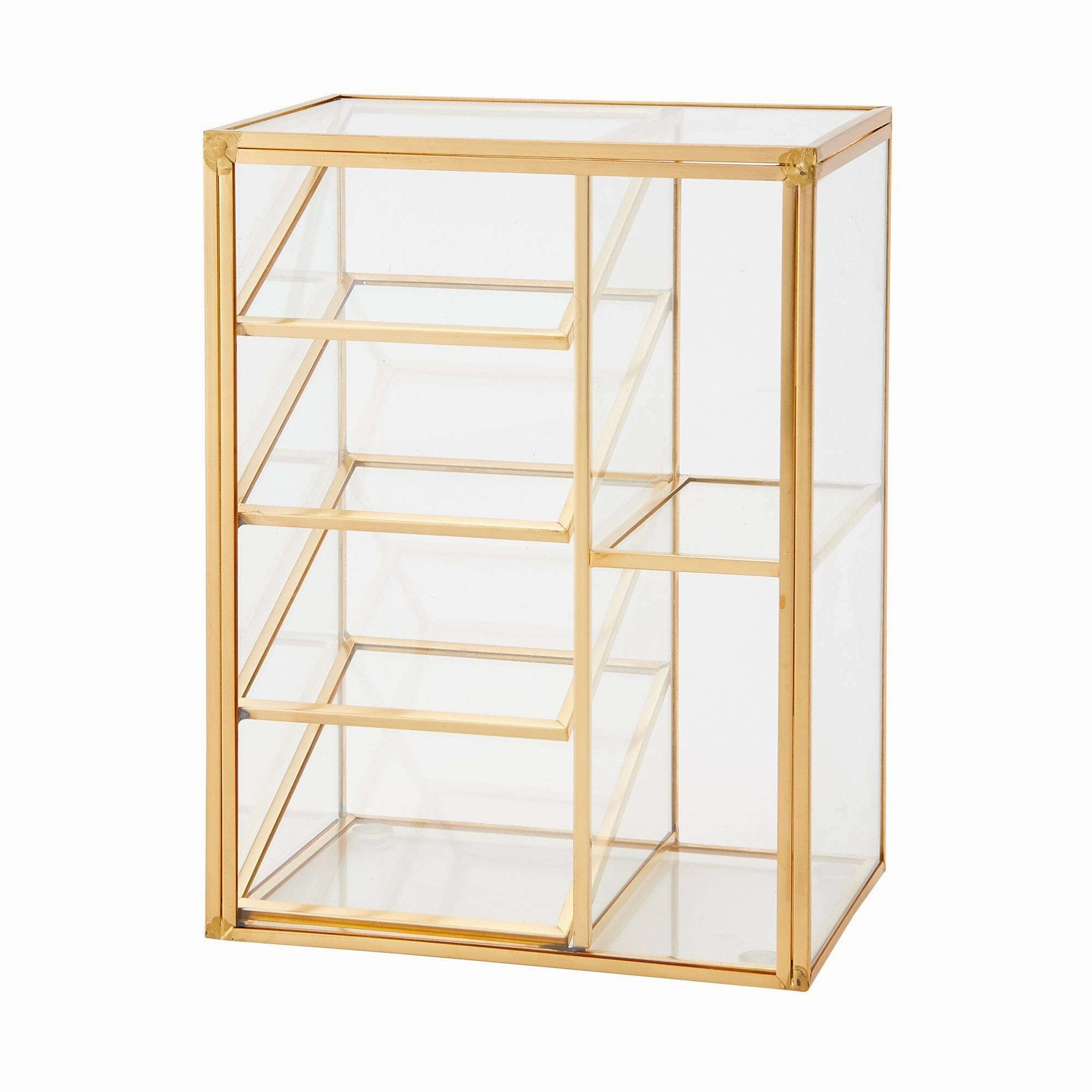 Glass Organizer Brush Holder