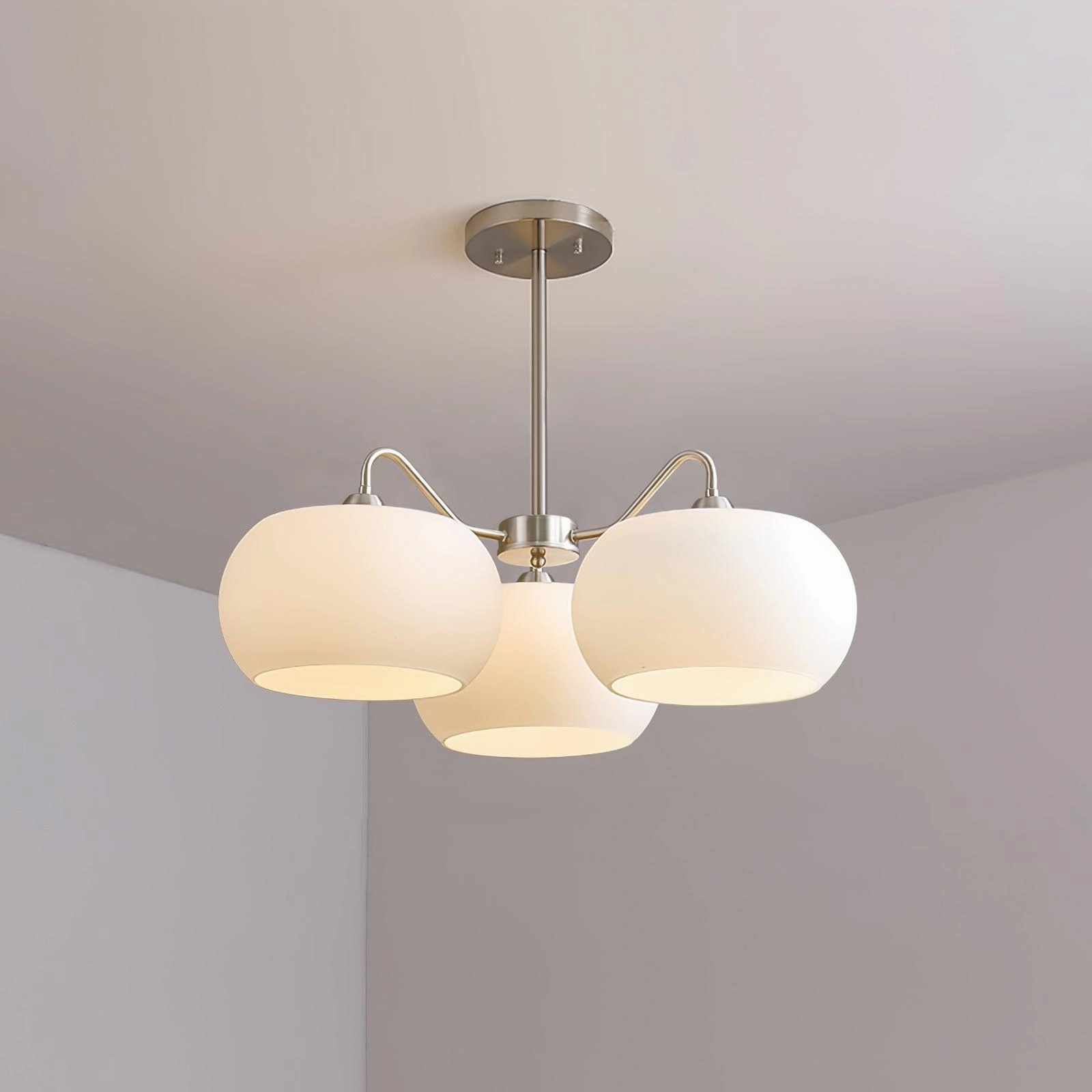 Glass Persimmon Chandelier