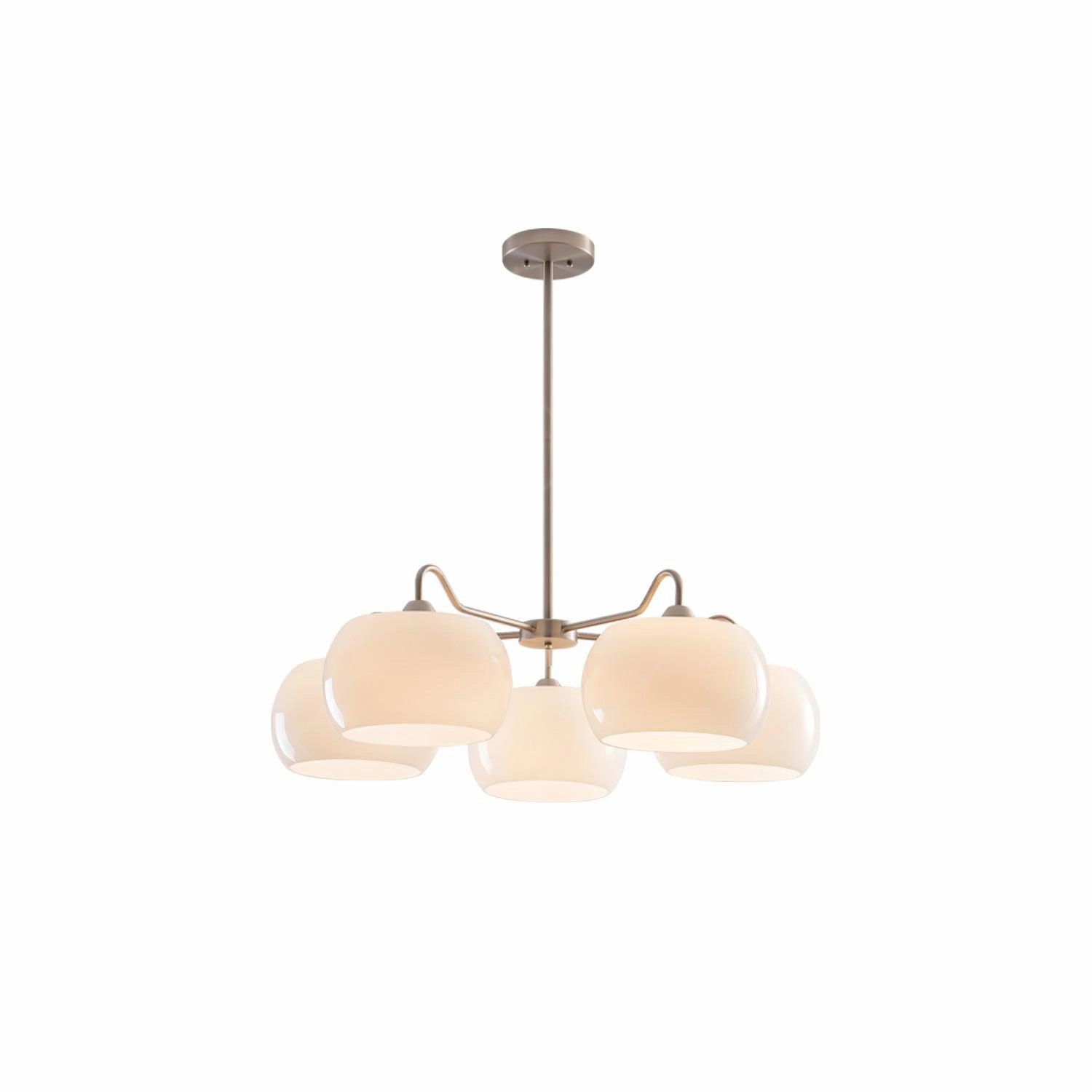 Glass Persimmon Chandelier