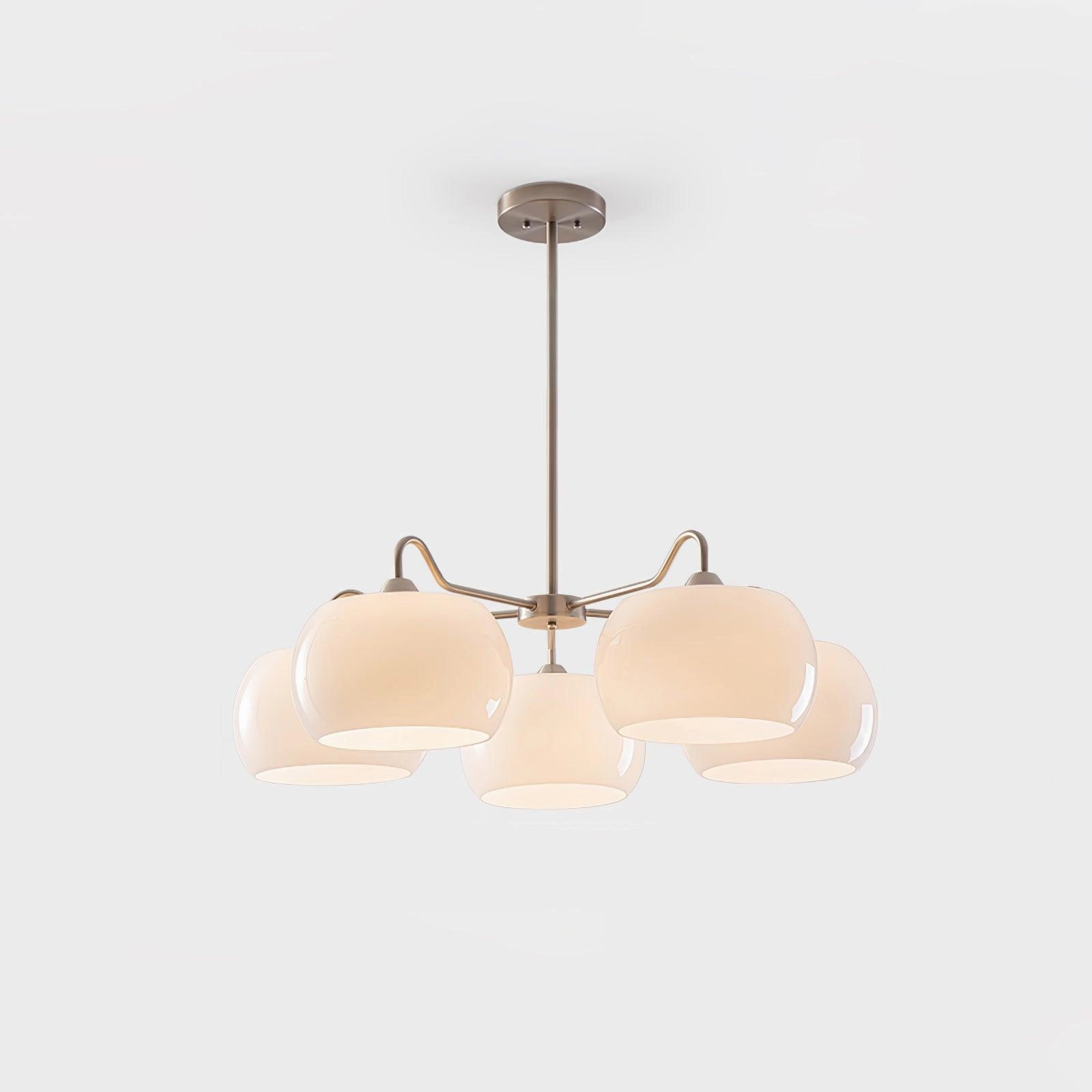 Glass Persimmon Chandelier