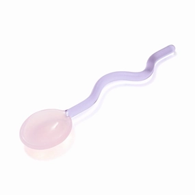 Glass Spoon Muddler Pink X Purpleboho style dinner plates for special occasions 