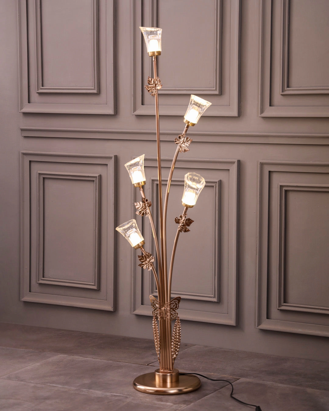 Glowing Petals Floor Lamp