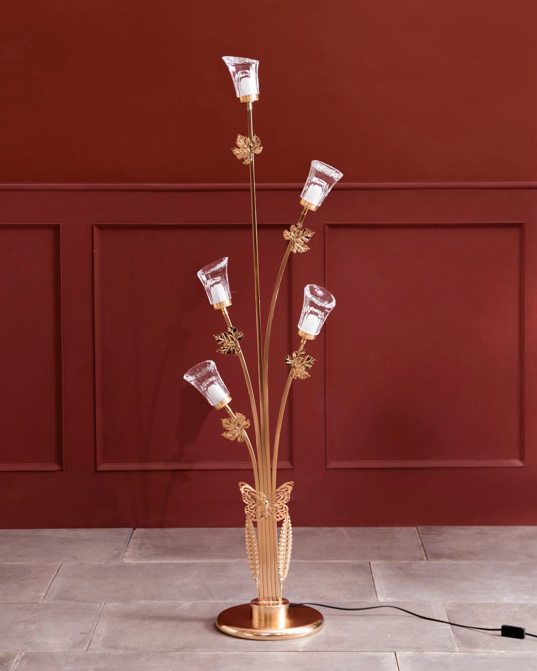 Glowing Petals Floor Lamp