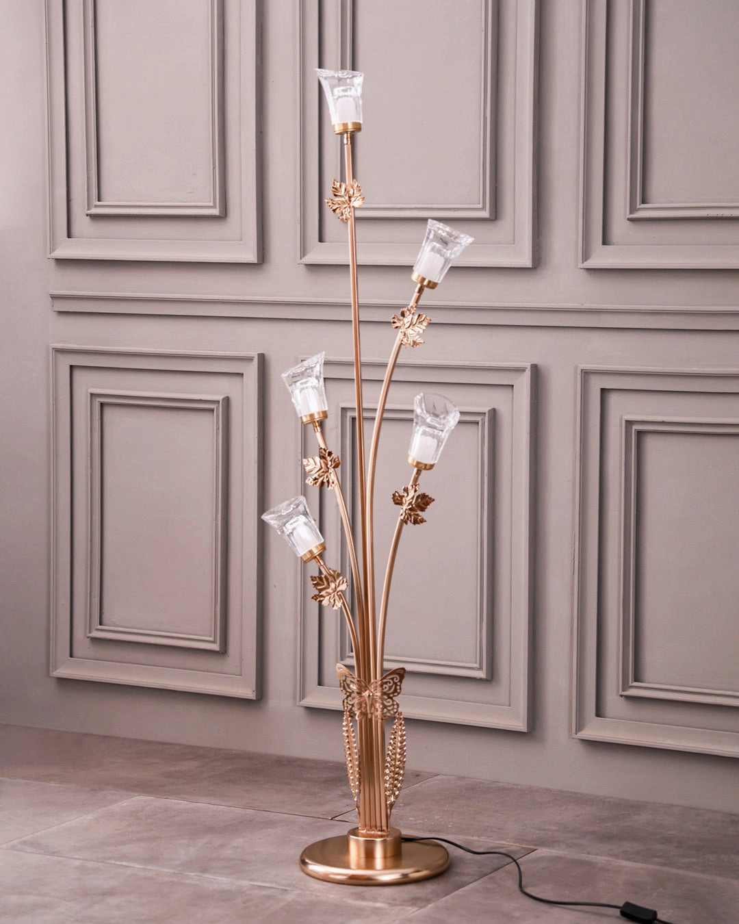 Glowing Petals Floor Lamp