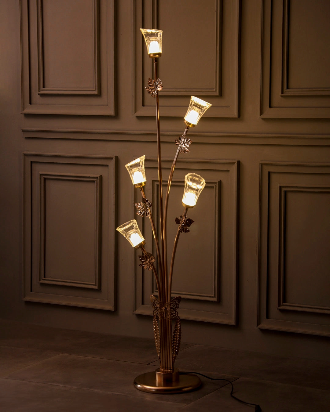Glowing Petals Floor Lamp