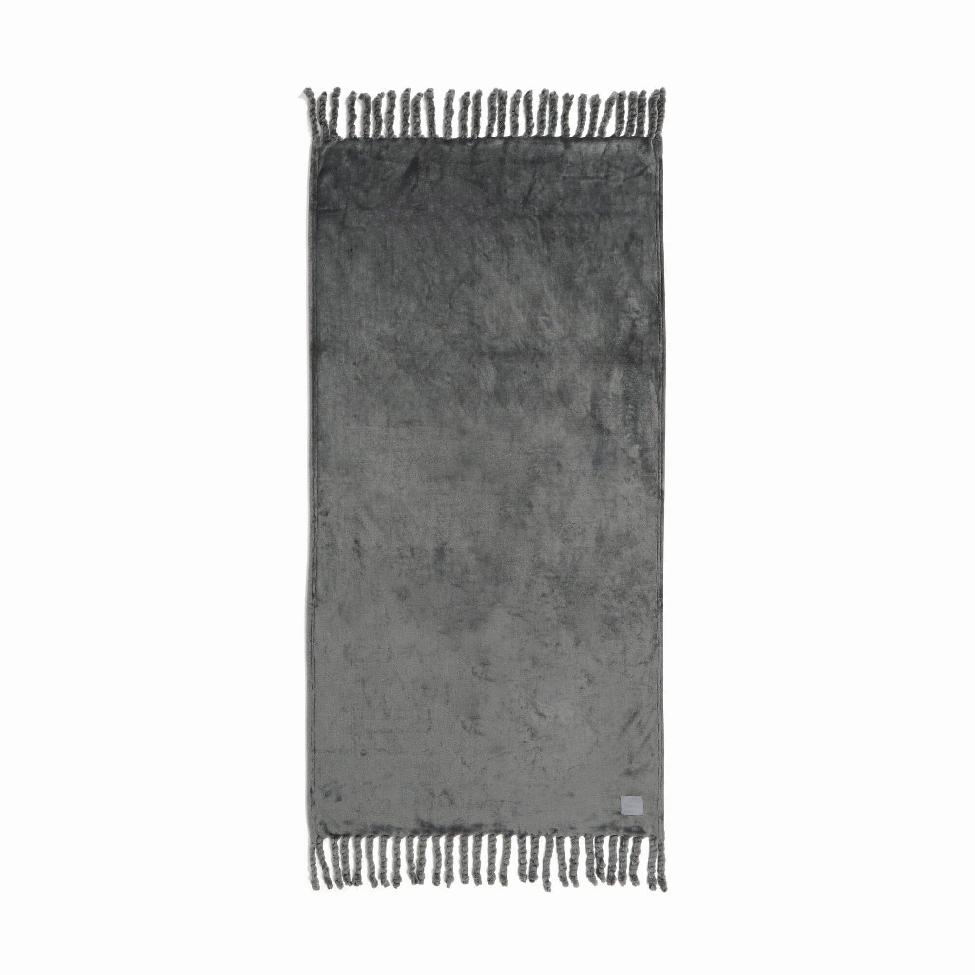 Godis Smooth Throw (Knee Blanket) 1500 X 800 Dark Gray