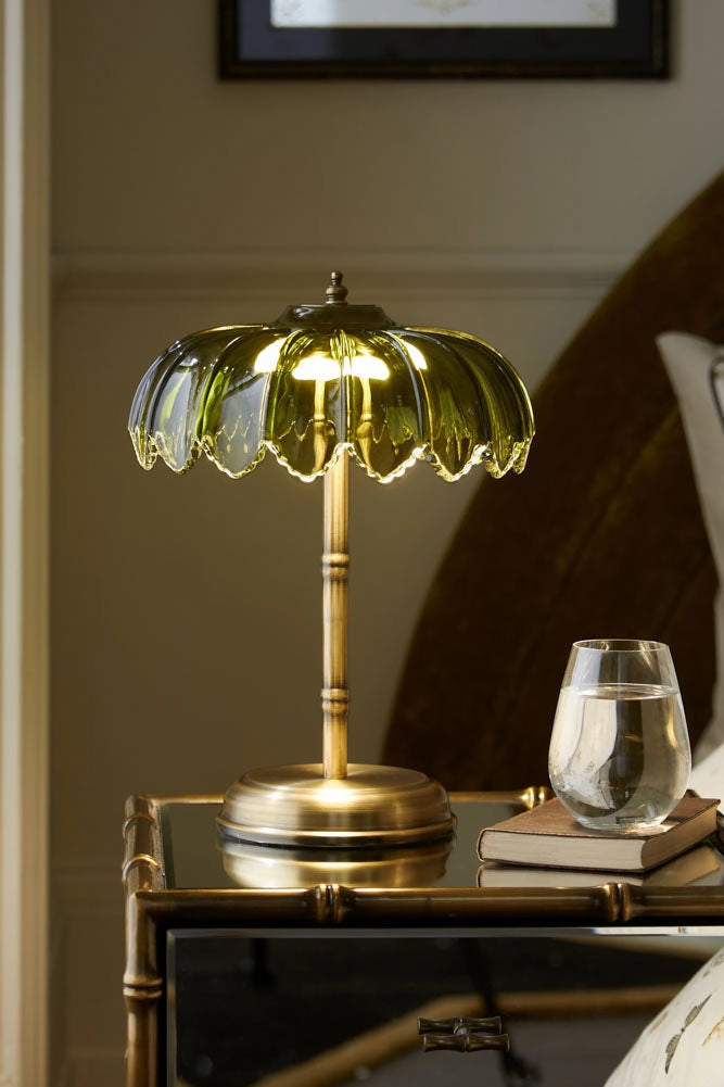 Gold & Green Desert Table Lampkids table lamp,modern table lamp