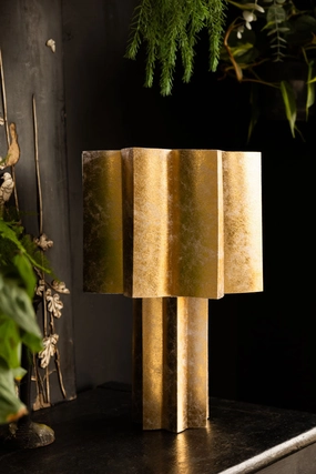 Gold Leafed Effect Star Table Lampkids table lamp,modern table lamp
