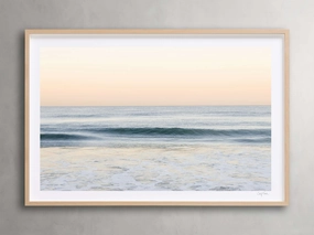 Golden Coast Framed Print IInordic style wall decor