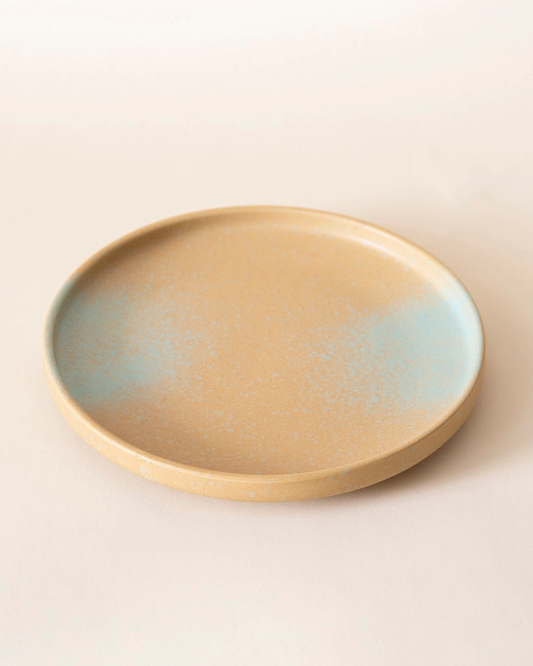 Golden Drift Matte Quarter Plate