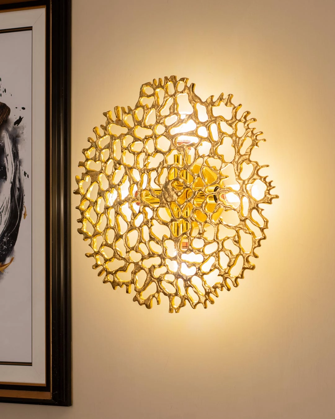 Golden Flower Wall Lightmodern wall lamp,smart wall lamp