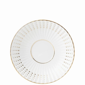 Golden Waterfall Saucermodern kitchen decor ,kitchen dinner set ,dinnerware 