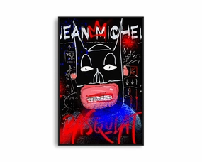 GraffArt - Jean Michel Basquiat #3nordic style wall decor