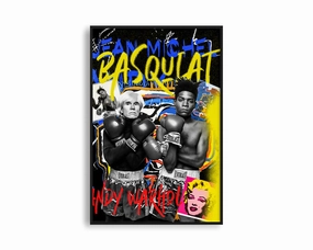 GraffArt - Jean Michel Basquiat Boxer #2nordic style wall decor