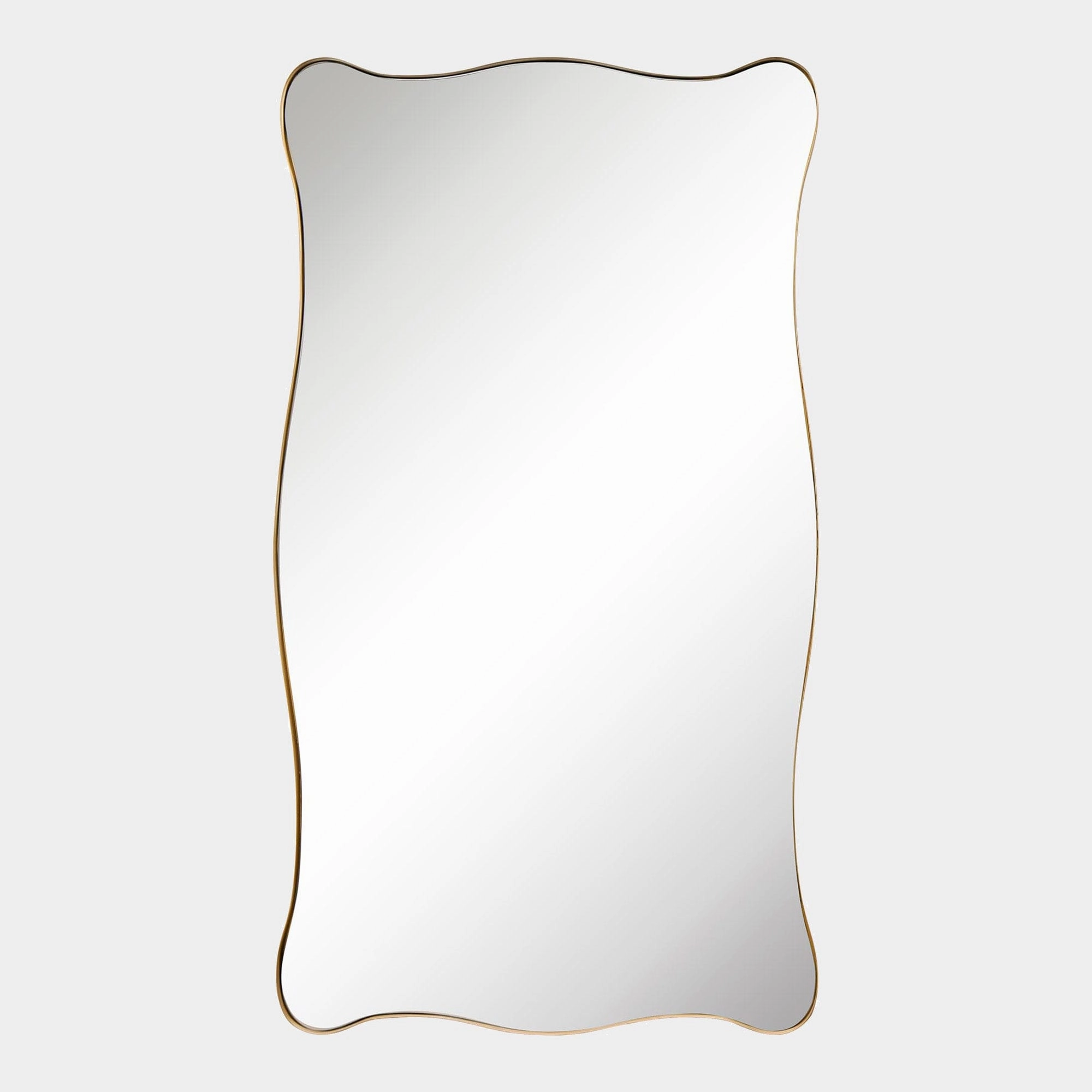 Grand Wave - Gold Mirrorwall mounted decorative mirror,full length dressing mirror