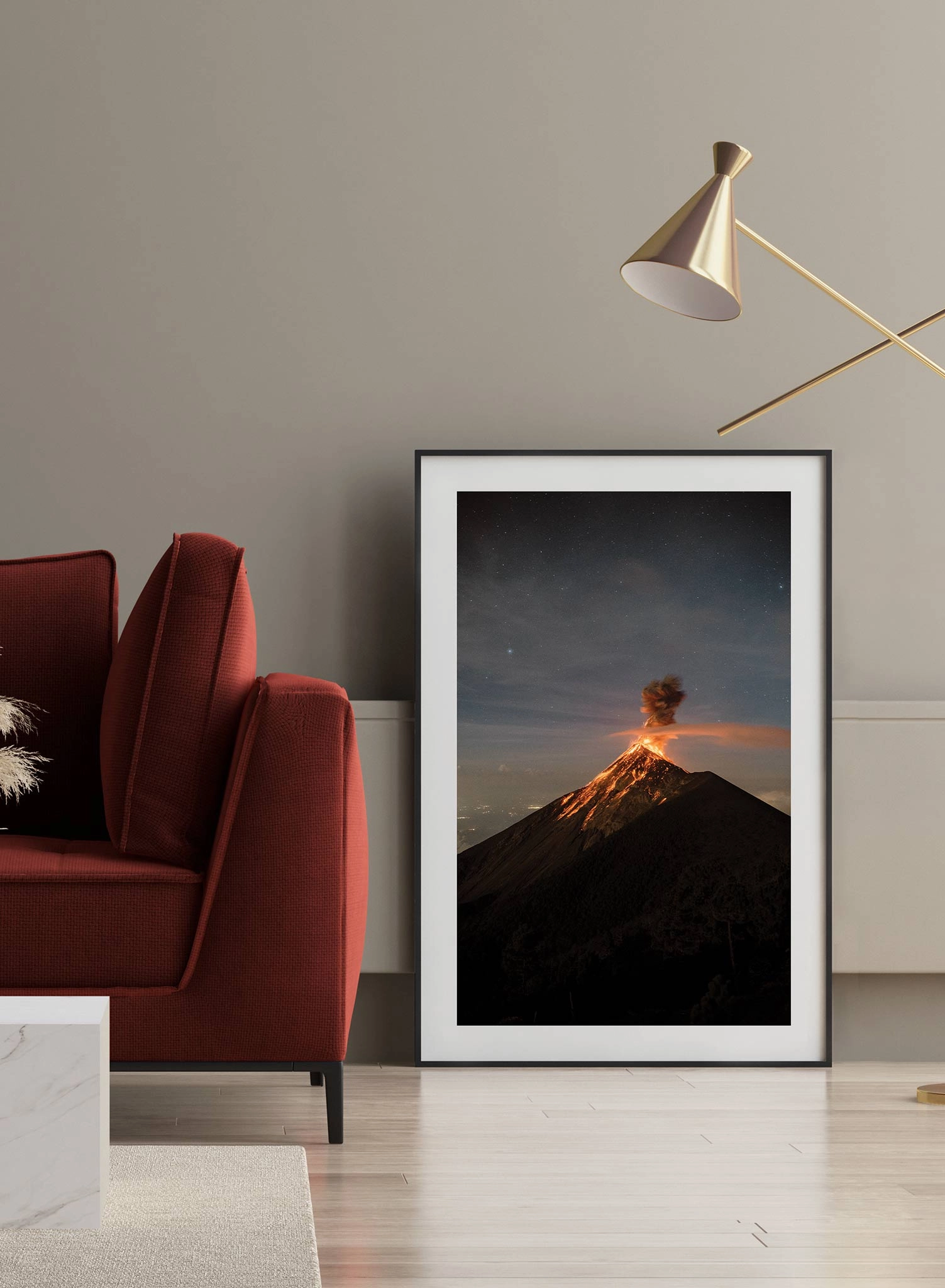 Grandiose Eruption, Poster