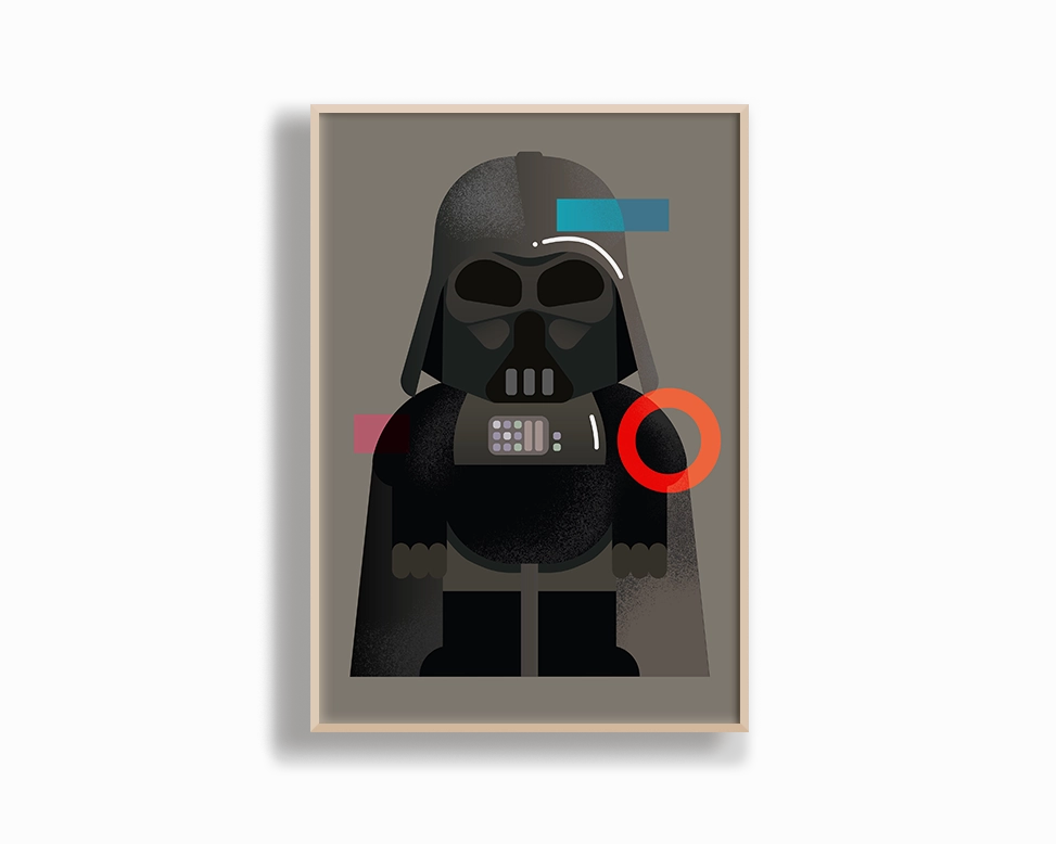Graphic Darth Vader (May The 4th Special)