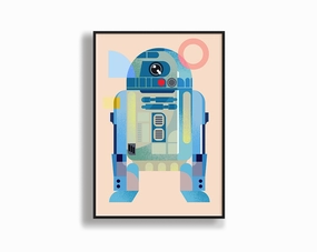 Graphic R2D2 (May The 4th Special)modern abstract painting decor
